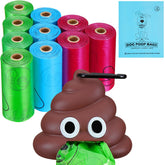 Letalong dispensador con diseño tridimensional para bolsas de caca de perro, práctico en paseos.