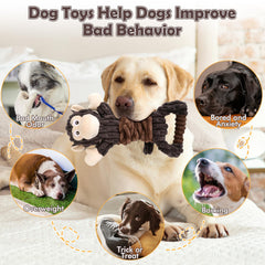 Letsmeet juguete para perros con limpieza de dientes al morder