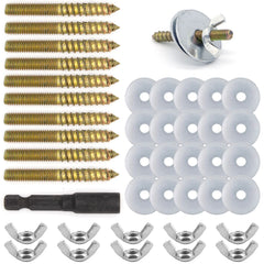 Tornillos para jaula de aves LhyBtm, fijación rápida y duradera.