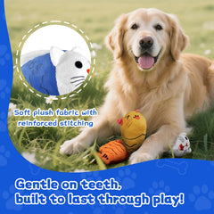 Juguete lilfrd pez crujido pack 1 para juego en interior