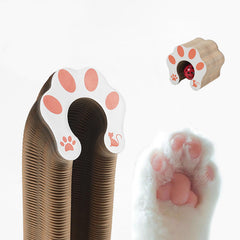 liluwushe cartón resistente: base de rasguño natural para felinos.