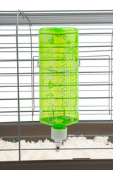 Soporte de botella de alambre para Lixit Critter Bright, instalación estable.