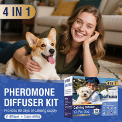Difusor LKBHGF para perros en viajes y visitas al veterinario
