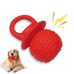 LLSPET chupete de látex frontal: estimulación suave para juego