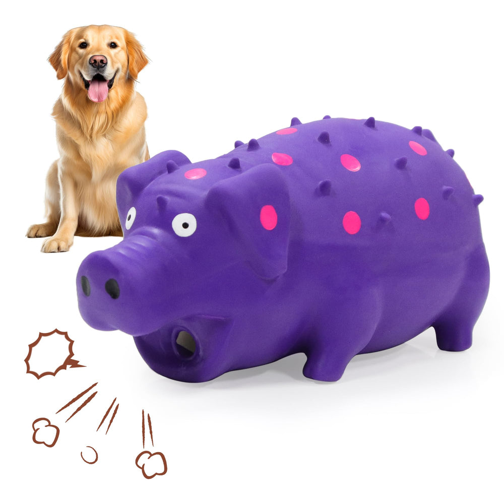 LLSPET Juguete cerdo con gruñido, ideal para juegos en casa
