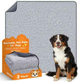 LOOBANI almohadilla para perro lavable extra grande 72x72 para adiestramiento en casa
