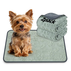 LOOBANI almohadillas lavables para perros, paquete de 2, absorbentes y prácticos