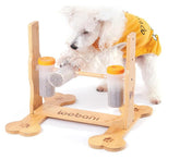 LOOBANI Juguete rompecabezas para perros; dispensador de golosinas que estimula la mente.
