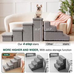 Love's Cabin base antideslizante que mantiene estable la escalera