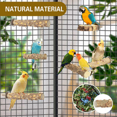 lovyCoCo percha en forma de T: perch versátil para aves pequeñas y medianas