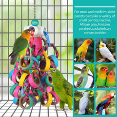 lovyocoCoCo: enriquecimiento para aves que promueve actividad física y curiosidad.