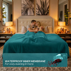 Manta Luciphia doble cara reversible para combinar decoración