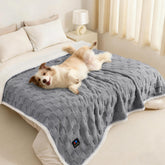 Luciphia manta impermeable para sofá protege muebles y mantiene al perro cómodo