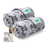 Luciphia manta para perros con patitas impresas, perfecto para confort diario de tu mascota.