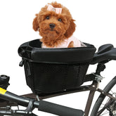 Cesta LUKHMELF para perro en bici con ajuste de seguridad.