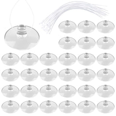 LUSTRIB ventosas para acuario de 1 pulgada con adherencia estable para decoraciones.