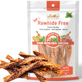 LuvChew empaque ternera, sabor premium para perros activos.