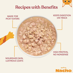 Made by Nacho, omega-3 para pelaje brillante.