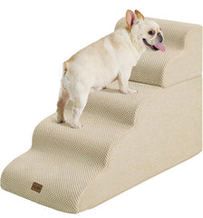 MADE 4 PETS escaleras de 5 pasos para cama de 22,8 pulgadas, subida suave