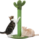 Made4Pets poste gato cactus 34 pulgadas para rascar y ejercitar
