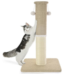 Made4Pets torre rascar alta con base estable para gatos activos.