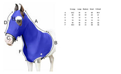 Capucha Majestic Ally en licra con banda-elastica-barriga para ajuste seguro.