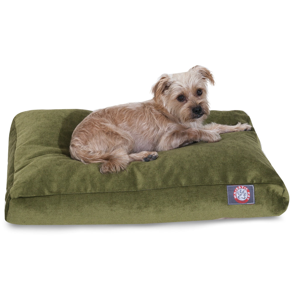 Majestic Pet cama para perros rectangular, descanso cómodo.