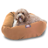 Majestic Pet cama para perro, redonda de 32 pulgadas con sherpa suave para descanso cómodo