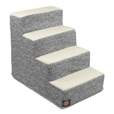 Majestic Pet escalera 4 pasos para cama alta, fácil acceso para tu perro.