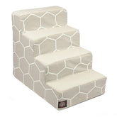 Majestic Pet escalones 4 pasos para perro pequeño, facilita subir a la cama.