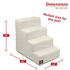 Escaleras para gatos Majestic Pet en gris jaspeado, duraderas