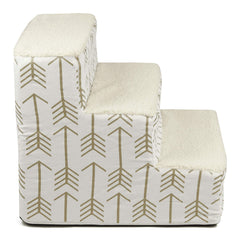 Majestic Pet escalones para perros, funda lavable y fácil limpieza.