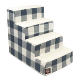 Escalones Majestic Pet 4 pasos para cama alta, acceso cómodo.