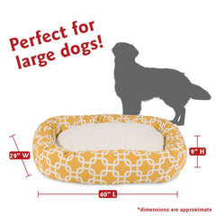 Majestic Pet funda con cremallera lavable para limpieza fácil de la cama