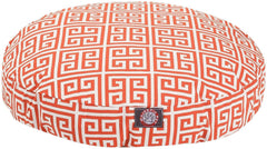 Majestic Pet Orange Towers, cama para perros redonda, ideal para uso interior y exterior