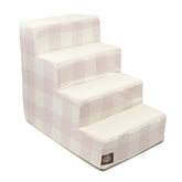 Escalera Majestic Pet de 4 pasos con sherpa suave para subir a cama