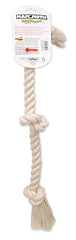 Mammoth Flossy detalle de los nudos grandes para perros grandes.