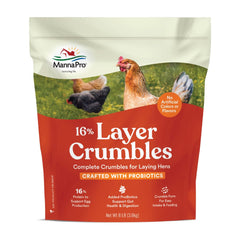 Manna Pro alimento completo para gallinas ponedoras favorece huevos constantes