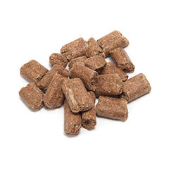 Manna Pro Bite-Size Nuggets tamaño mordisco para recompensa rápida durante las sesiones de entrenamiento.