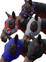 Mask-Tech Horse Fly Mask elástico-ajuste facilita ponérselo diariamente.