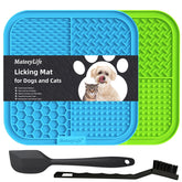 Tapete de lamido MateeyLife grande para perros y gatos, ideal para sesiones de juego calmantes.