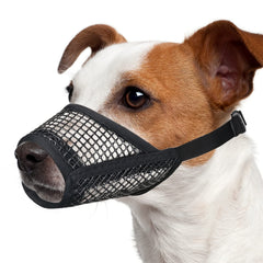 Bozal Mayerzon de malla suave, ventilado para paseos cómodos.