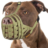 Mayerzon bozal pitbull con ajuste superior para mayor comodidad.