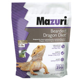 Mazuri, empaque de 8 onzas, alimento para dragón barbudo con omega-3 y vitamina E.