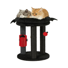 MECOOL 4 en 1 árbol para gatos, torre con cama para descanso