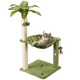 MECOOL Arbol para gatos: base estable de 15,5 x 15,5 pulgadas para juego seguro