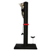 MECOOL poste sisal rasca-vertical con bola colgante, ideal para gatos dentro de casa