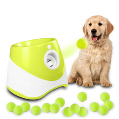 MEKAPLE lanzador automático de pelotas para perros, diversión interactiva al aire libre