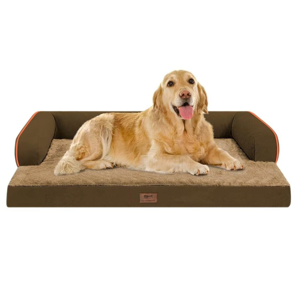 Cama MEKIY ortopédica para perros grandes con espuma de memoria