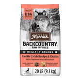 Merrick Backcountry Pacífico Catch con salmón: croquetas para energía diaria.